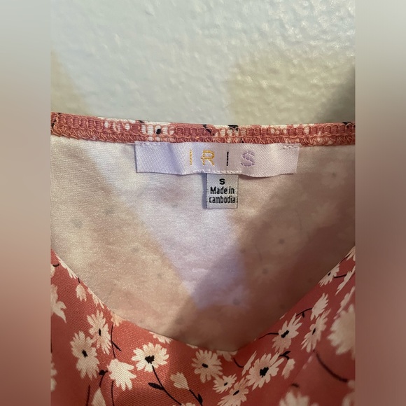 Floral silk dress - Picture 5 of 6